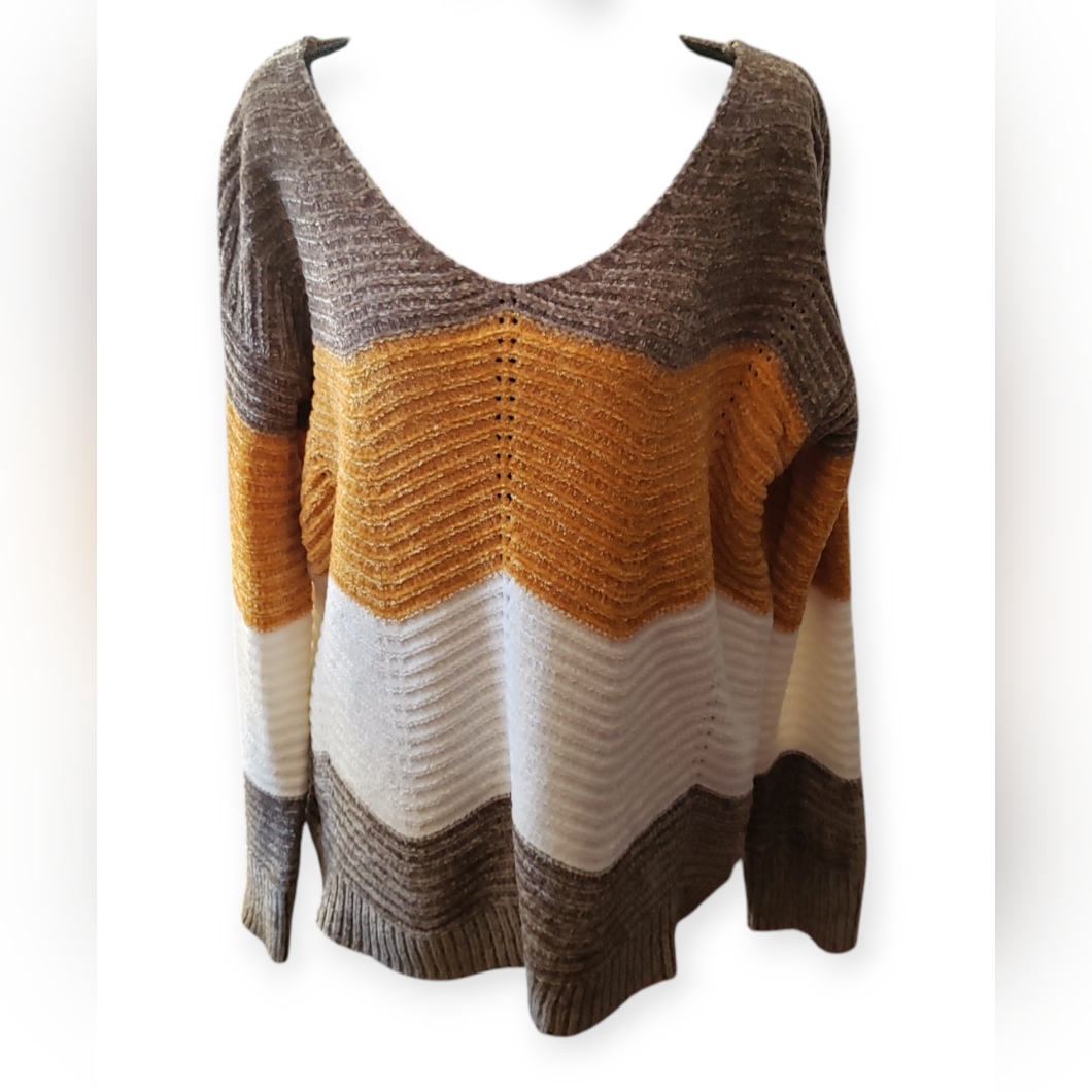Love By Design Multi Color Knit Sweater